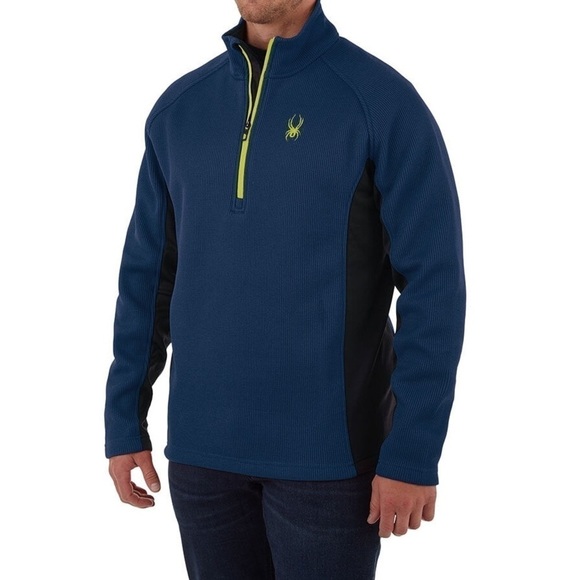Spyder Outbound Half Zip Pull Over - M - Picture 2 of 7